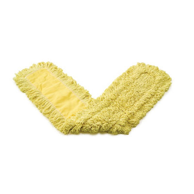 TRAPPER DUST MOP LOOPED-END 5X34 YEL 1/E