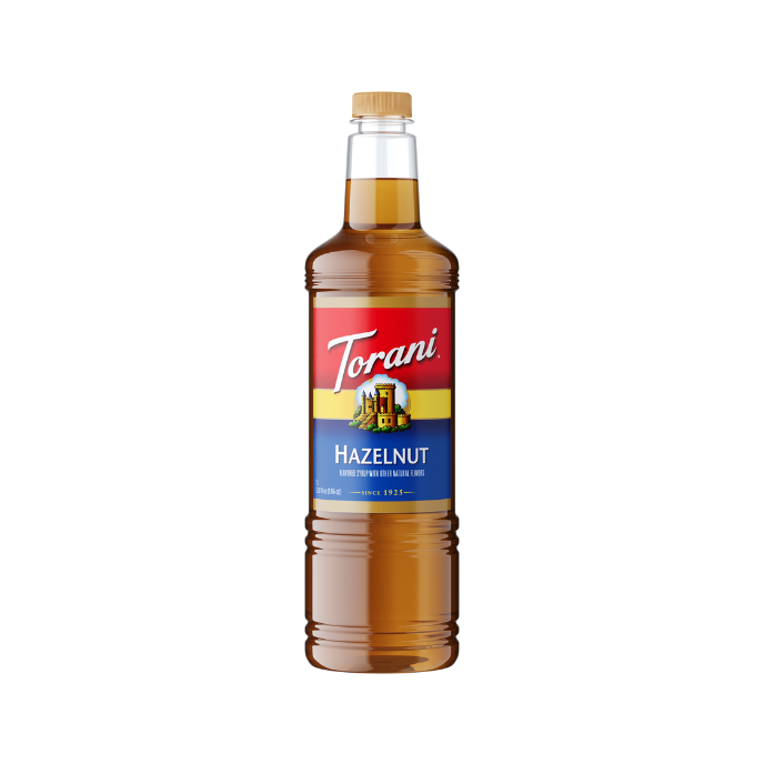 TORANI HAZELNUT SYRUP 1/LTR