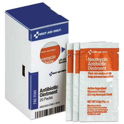ANTIBIOTIC OINTMENT 0.9 G PACKET 20/BX