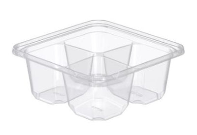 TAMPERGUARD SNACK BOX 4 COMP 300/CS