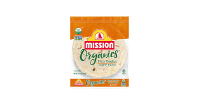 MISSION ORGANICS SOFT TACO 6CT/16TRAY