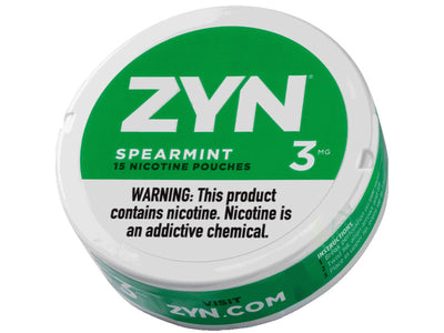 ZYN SPEARMINT 3 MG 5/.21 OZ