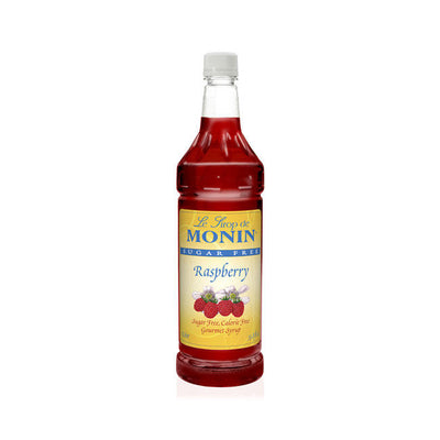 MONIN SF RASPBERRY SYRUP 4/1 LTR