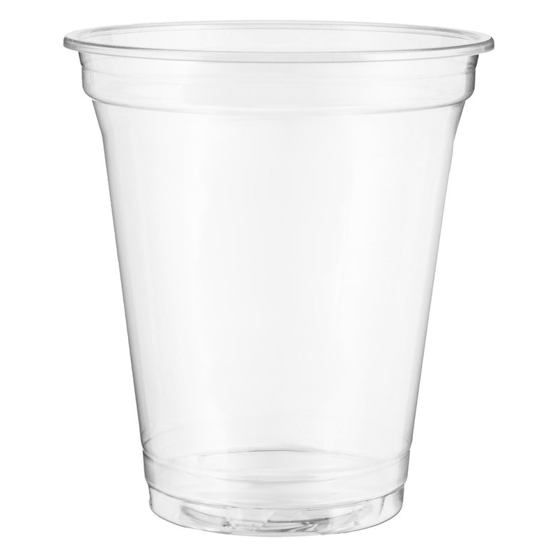 FINELINE 9OZ SQUAT CLEAR PET CUP 1000/CS