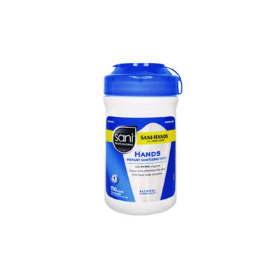 HANDS INSTANT SANITIZING WIPES 12 CS