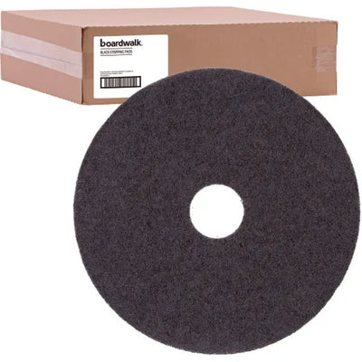 FLOOR PAD 14" BLACK 5/CS