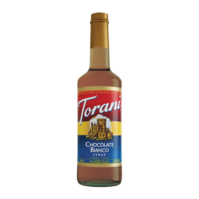 TORANI CHOCOLATE BLANCO SYRUP 12/750 ML