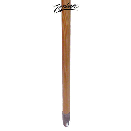 WOOD HANDLE METAL THREADED 60"
