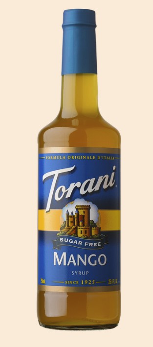 TORANI SF MANGO SYRUP 750/ML