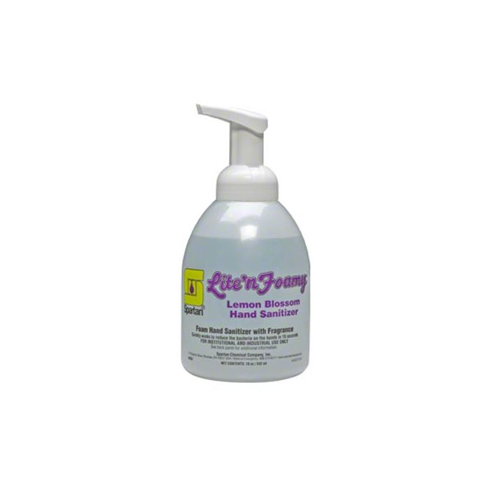 LITE'N FOAMY HAND SANITIZER 18 OZ