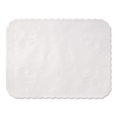 TRAY MAT WHITE 16.63 X 12.75 1000/CS
