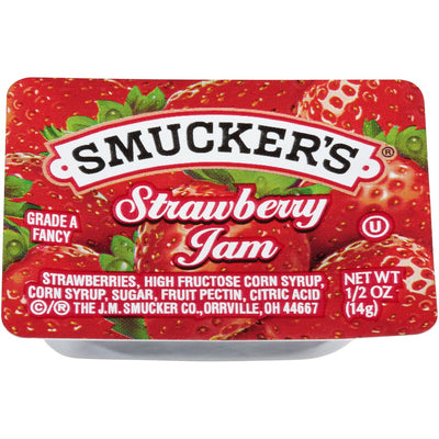 INDIVIDUAL SMUCKERS STRAWBRY JAM 200/CS
