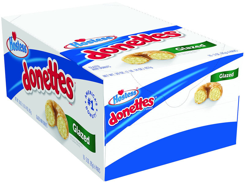 HOSTESS MINI DONUT GLAZED 10 CT