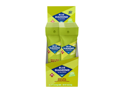 BLUE DIAMOND ALMOND SPICY DILL 12/1.5 OZ