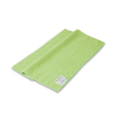 MICROFIBER GREEN CLOTH 16X16 24/CT