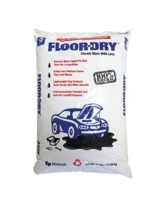 FLOOR DRY, OIL ABSORBENT 25/LBS