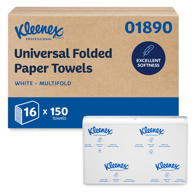 KLEENEX MULTIFOLD TOWEL 16/150 CS