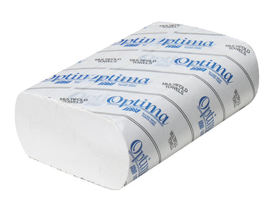 OPTIMA WHITE MULTIFOLD TOWEL 4000/CS