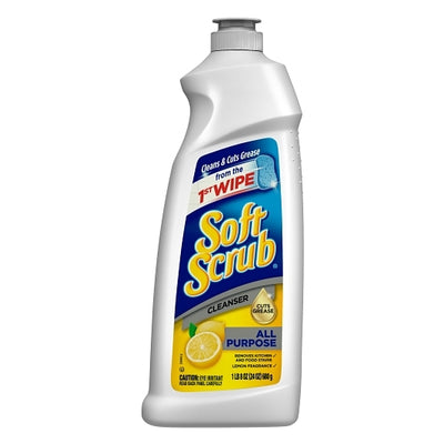 SOFT SCRUB LEMON CLEANSER 9/24 OZ