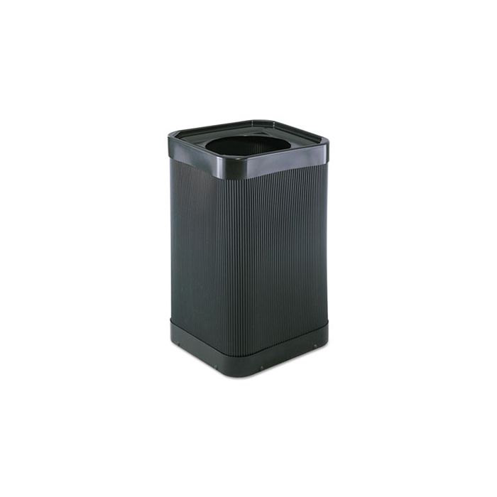 SAFCO OPEN TRASH RECEPTACLE 38 GAL