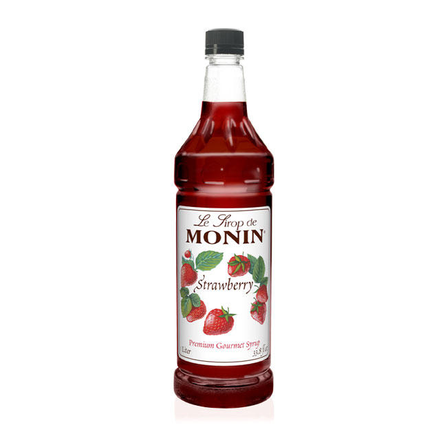 MONIN STRAWBERRY SYRUP 4/1 LTR