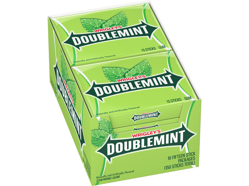 WRIGLEYS PLENTY/PAK DOUBLEMINT 10/15 PK