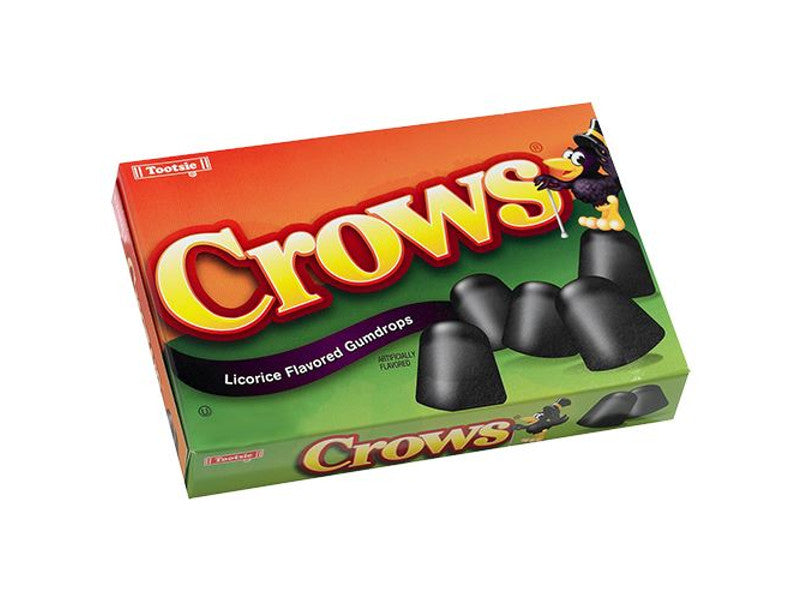 BOX LICORICE FLAVORS CROWS 6.5 OZ