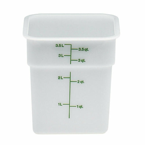 CAMBRO CAMSQUARE 4 QUART CONTAINER EACH