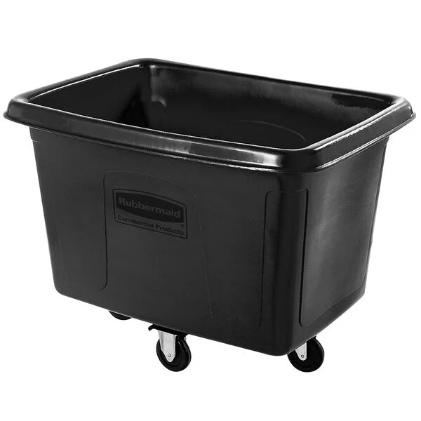 RUBBERMAID CUBE TRUCK BLACK 14 CUBIC FT