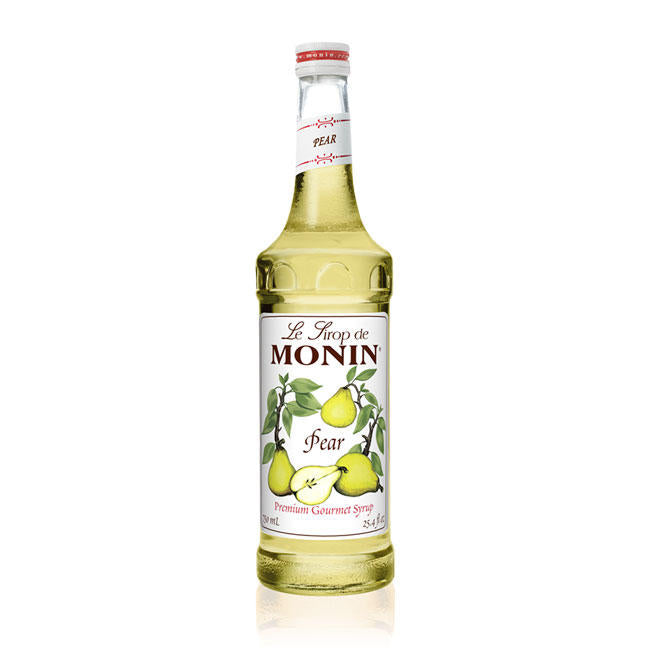 MONIN PEAR SYRUP 12/750 ML