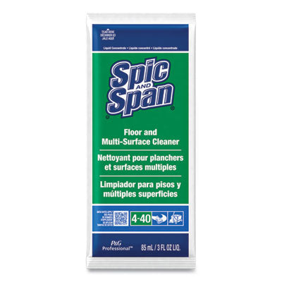 SPIC & SPAN FLOOR CLEANER PACKET 45/3 0Z