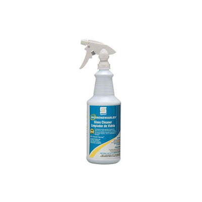 BIORENEWABLE GLASS CLEANER 32 OZ