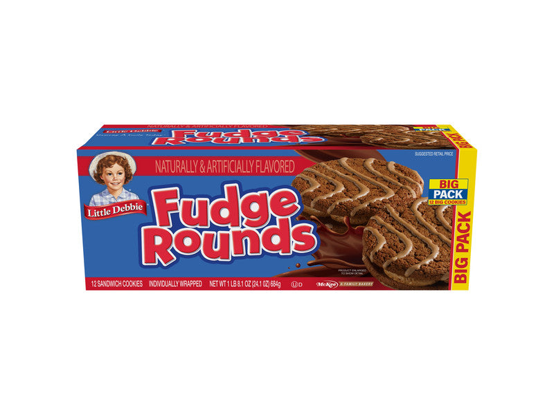 BIG PACK FUDGE ROUNDS 6/CS