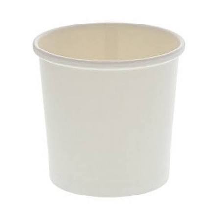 12 OZ WHITE PAPER FOOD CONTAINER