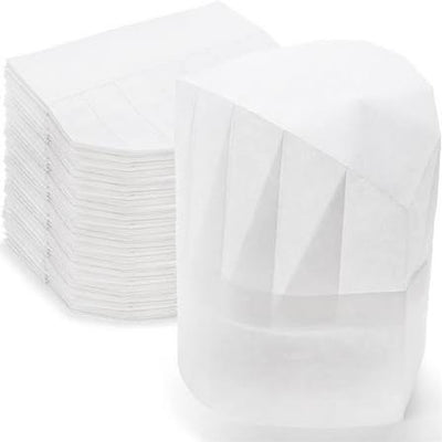 ADULT WHITE CLASSY PAPER CAPS 1000/CS