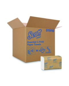 ESSENTIAL WHITE C-FOLD TOWEL 12/200 CS