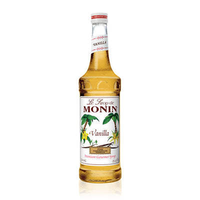 MONIN VANILLA SYRUP 12/750 ML