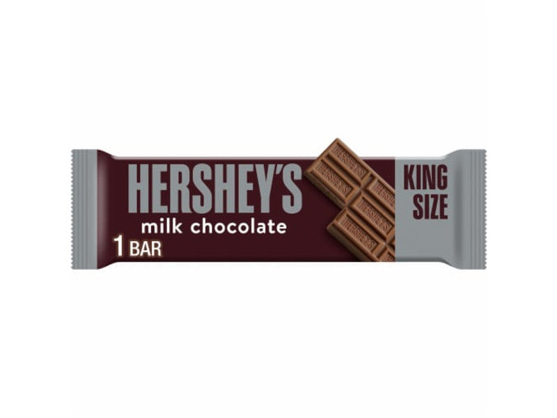 KING SIZE HERSHEY MILK CHOCOLATE 18/CT