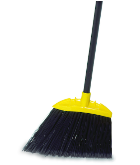 SMOOTH SWEEP ANGLED BROOM 46" 6/CS