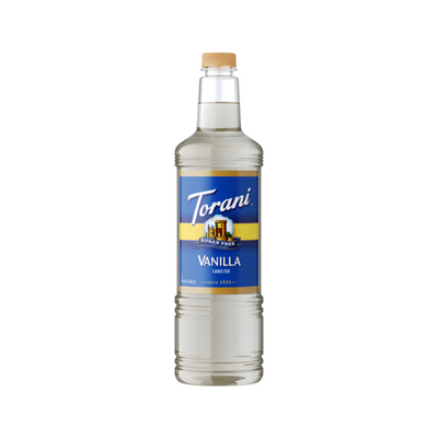 TORANI SF VANILLA SYRUP 1/LTR