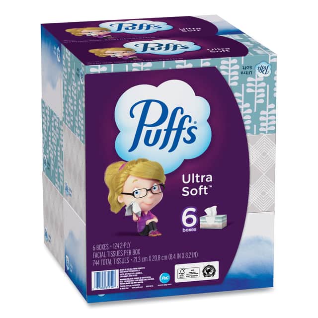 ULTRA SOFT FACIAL TISSUE 2 PLY 6/4PK