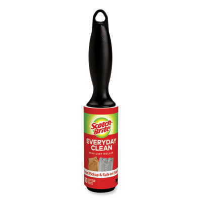 SCOTCH MINI LINT ROLLER W/HANDLE 30 SHT