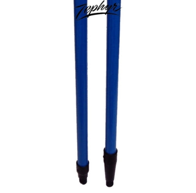 BLUE THREADED FIBERGLASS HANDLE 60"