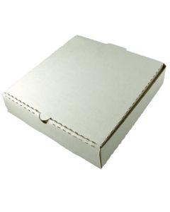 10" PLAIN WHITE PIZZA BOX 50/CS