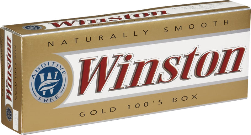 100'S- WINSTON GOLD BOX  10/CT