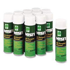 MISTY GREEN ALL PURP AER CLNR SPRAY 12/C