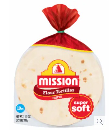 MISSION FAJITA 10 CT/20 TRAY