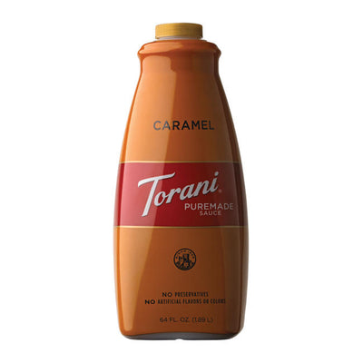 TORANI CARAMEL SAUCE 64 OZ