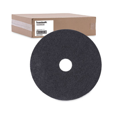 FLOOR PAD 18" BLACK 5/CS