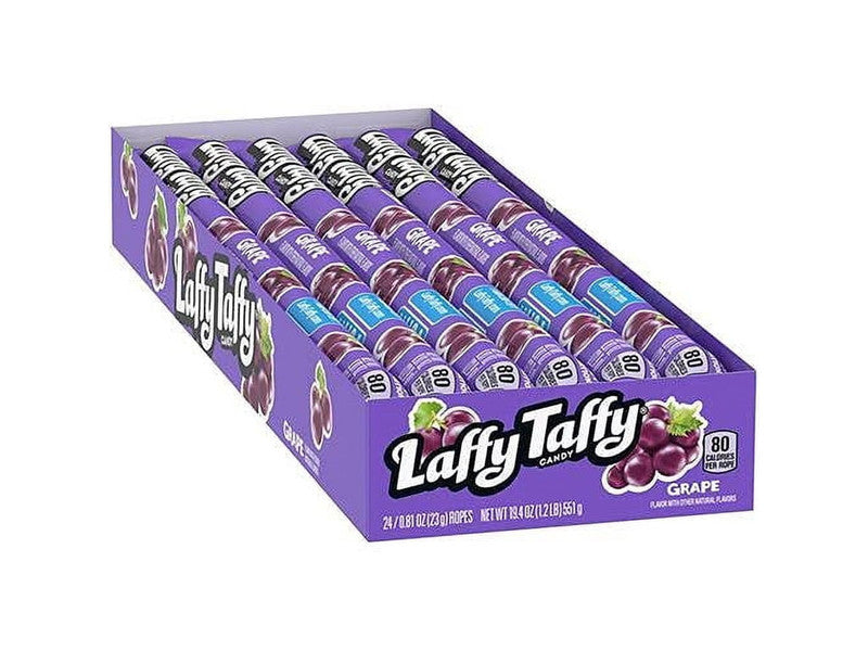 LAFFY TAFFY ROPE GRAPE 24/.81 OZ